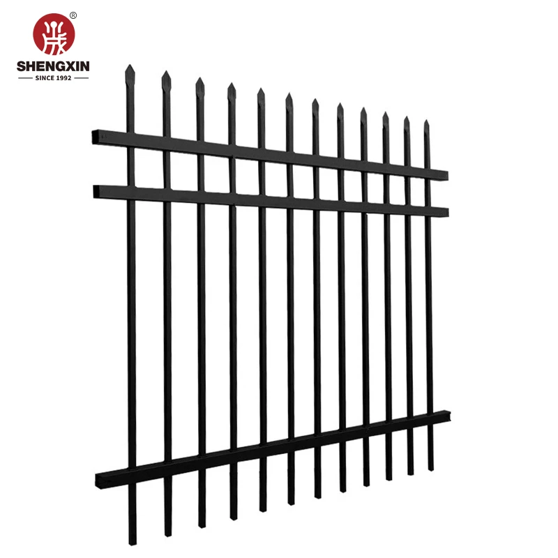 angle bar fence metal fence
