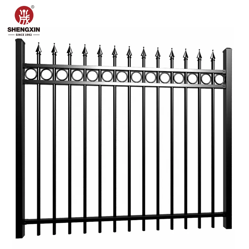 best galvanized steel security fence