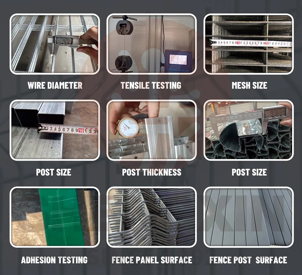metal wire folding fence