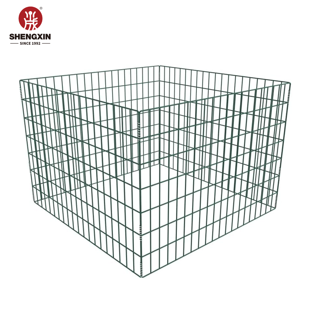 Powder Coated Chain Link Wire Mesh Fence For Home Garden