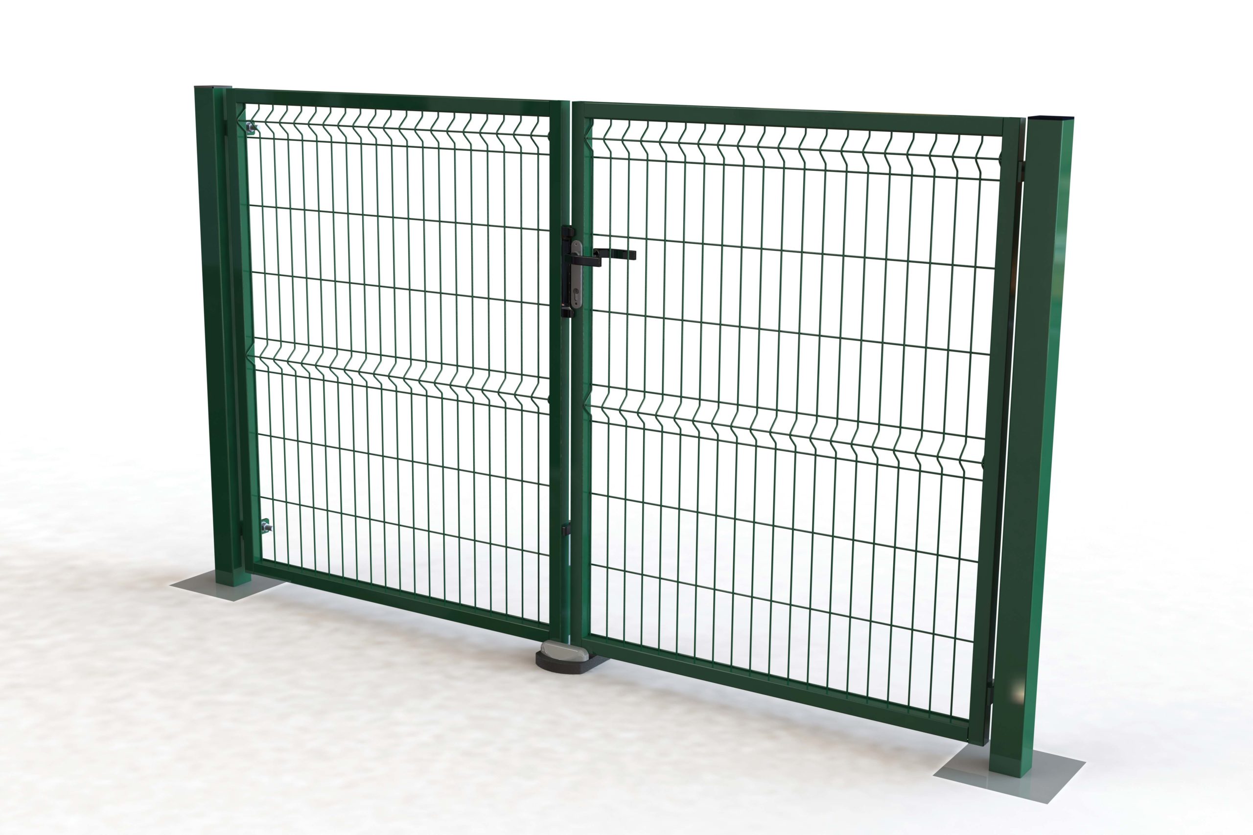 ce certification galvanized steel palisade fence