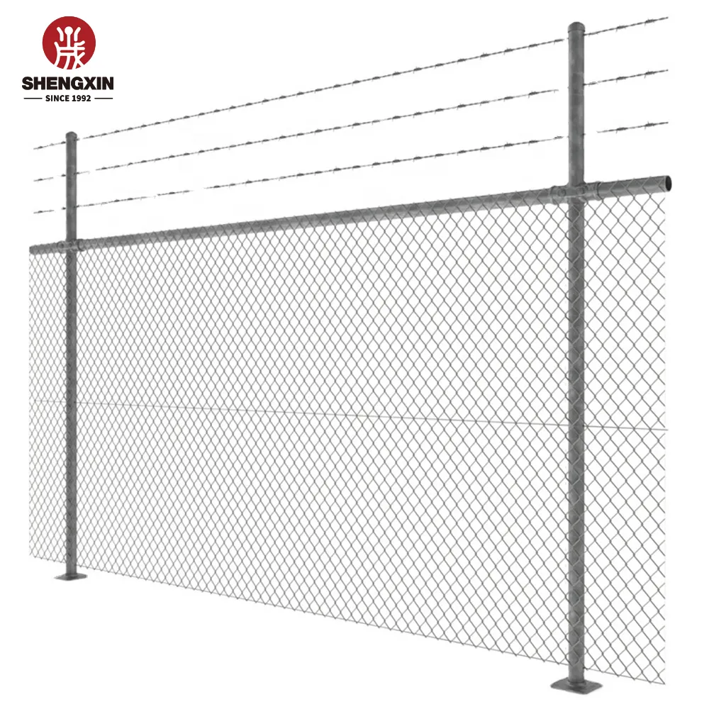 best galvanized steel security fence