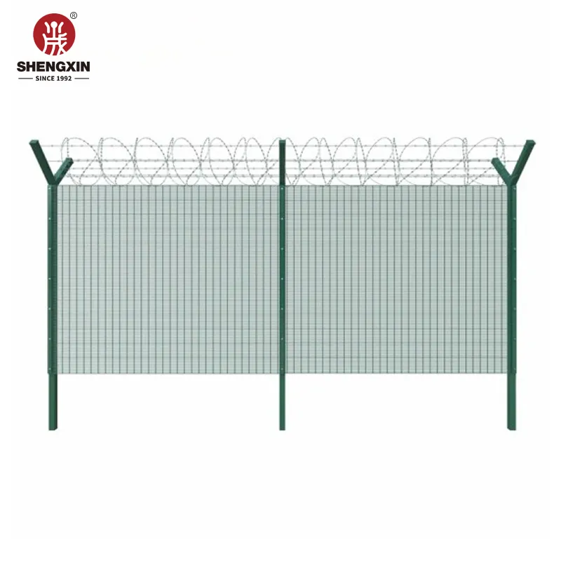 Airport Fence 358 Anti Climb Fence Security Clear View Fence