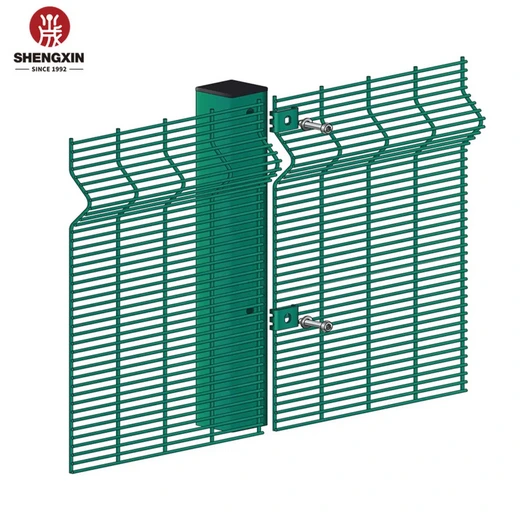358 Security Fence Gate &#038; 8ft Anti-Climb Maximum Security