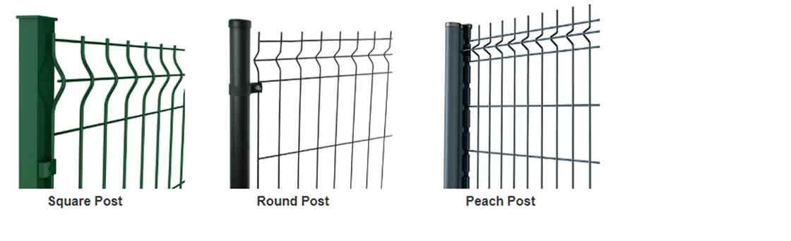 3d bending curved fence factory