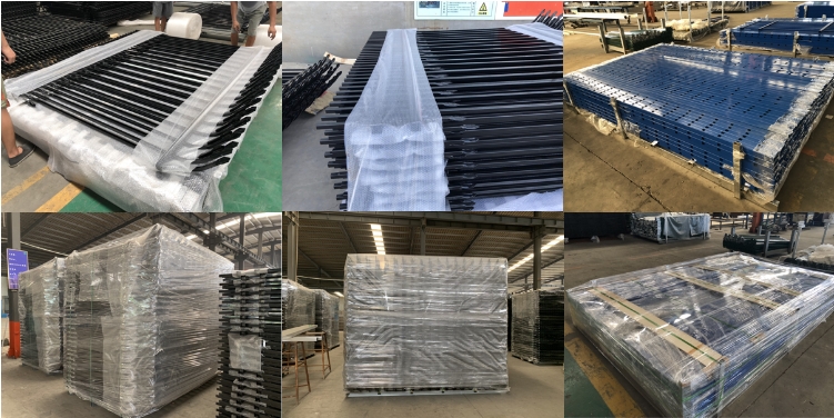 galvanized fence panels temporary