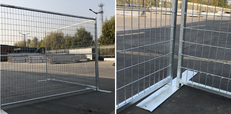chain link mesh temporary fence